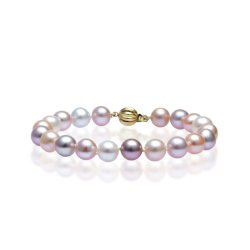 8 mm FWP Bracelet with 14 Gold Clasp